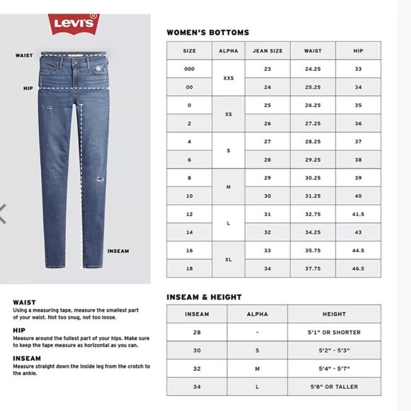 Levi's Low Pro Women's Jeans in Breathe In - Medium Wash Size 31 - Picture 4 of 8